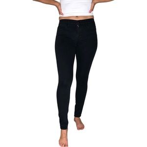 EXPRESS black skinny jeans sz 4L, stretch